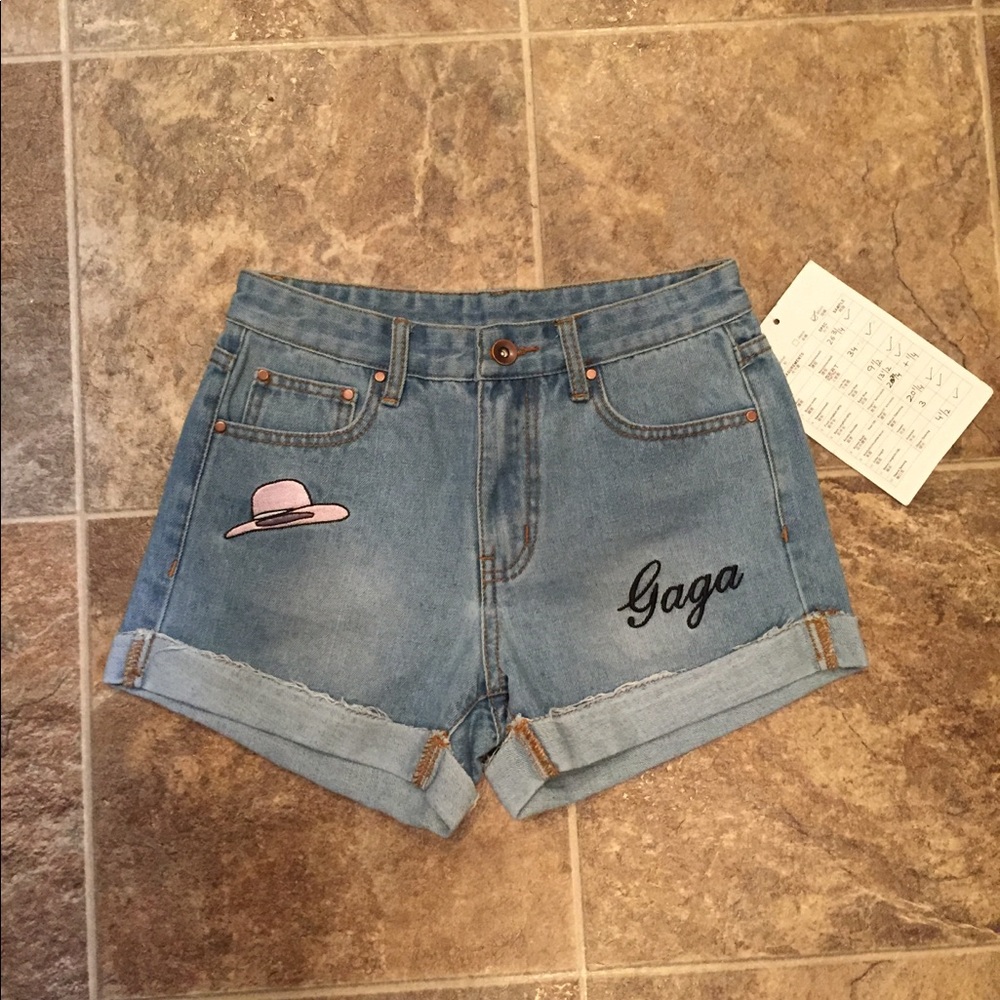 LADY GAGA Joanne NWT Shorts Sz Sm